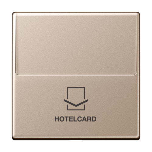 Накладка на карточный выключатель JUNG А-СЕРИЯ, шампань