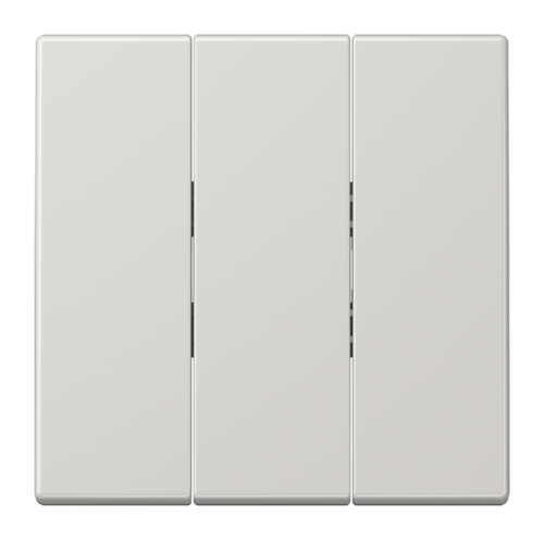 Клавиши LS 990, LS-design, трехклавишный, без подсветки, цвет - светло-серый