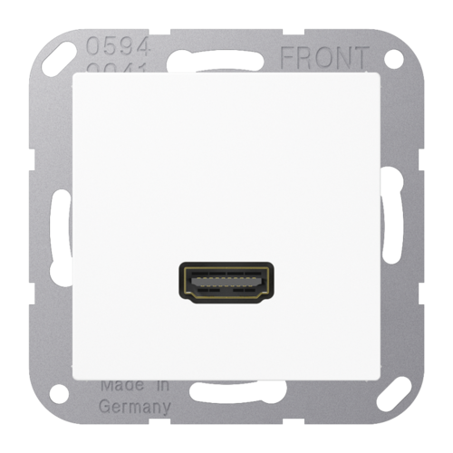 Розетка HDMI JUNG A 500, белый