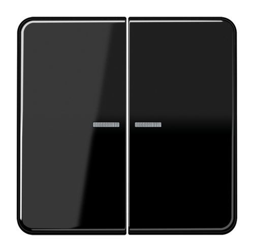 Клавиша двойная JUNG CD 500, черный