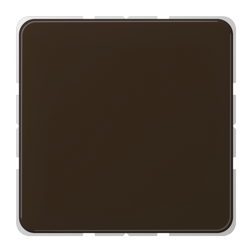 Заглушка JUNG CD 500, скрытый монтаж, коричневый