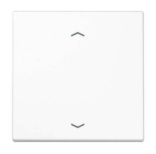 Накладка на жалюзийный выключатель Jung LS 990, белый, LS1700PWW