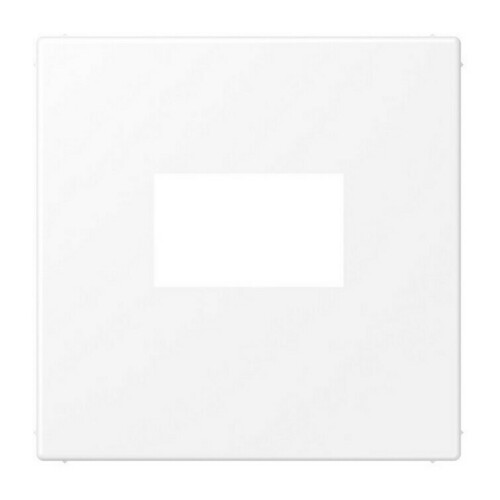 Накладка на USB-розетку Jung LS 990, скрытый монтаж, белый матовый, LS1969USBWWM