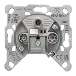 Механизм розетки TV-FM-SAT JUNG, оконечная