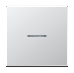 Клавиша с линзой JUNG А-СЕРИЯ, алюминий