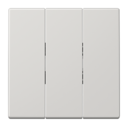 Клавиши LS 990, LS-design, трехклавишный, без подсветки, цвет - светло-серый