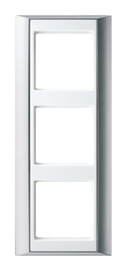 Рамка 3 поста JUNG A 500, алюминий