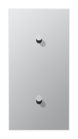 Накладка тумблера JUNG LS1912, алюминий