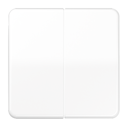 Клавиша двойная JUNG CD 500, белый