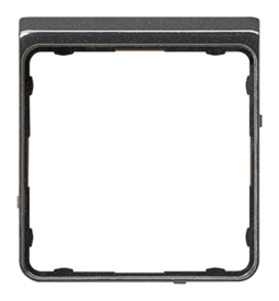 Внешняя рамка JUNG CD 500, черный металлик