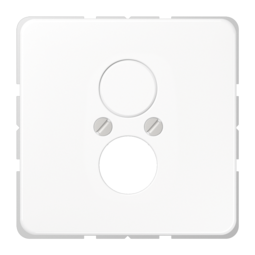 JUNG CD 500/CD plus Белая Панель лицевая для терминалов High-End