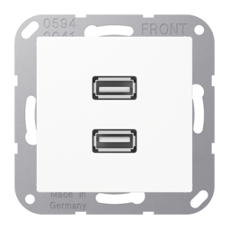 JUNG A500 Накладка 2xUSB